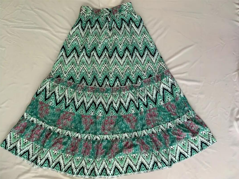 Ladies Floral Long Skirt