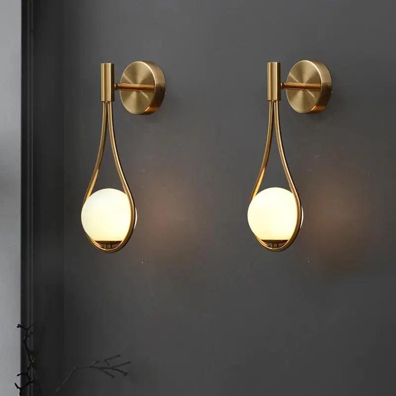 Simple White LED Wall Lamp