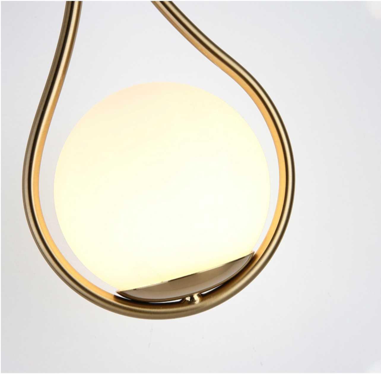 Simple White LED Wall Lamp