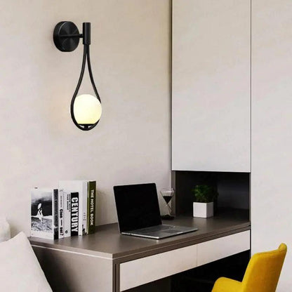 Simple White LED Wall Lamp