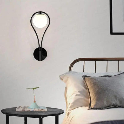 Simple White LED Wall Lamp