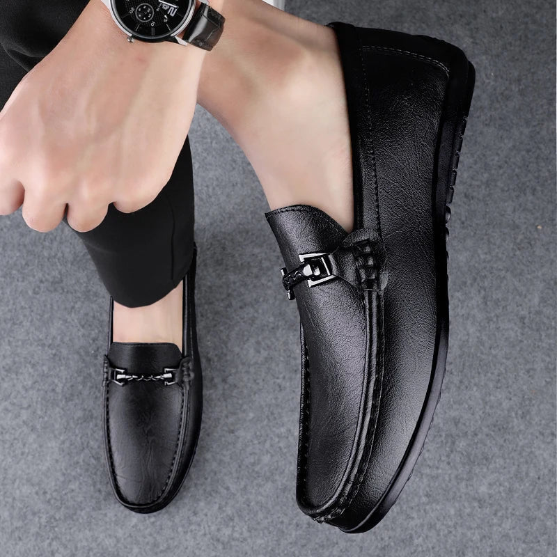Loafers for Men Business Wedding Shoes 2