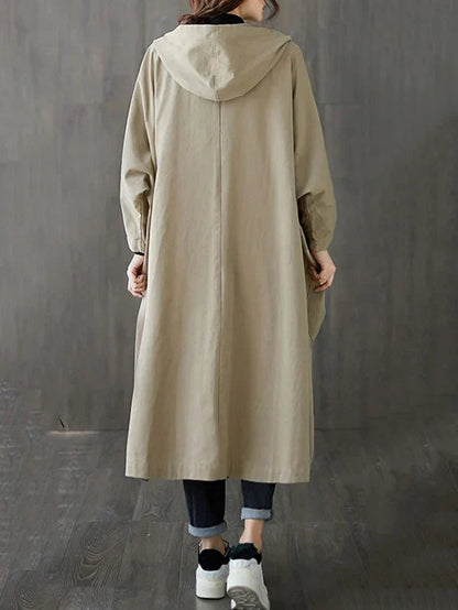 Waterproof Women's Classic Long Trench Coat