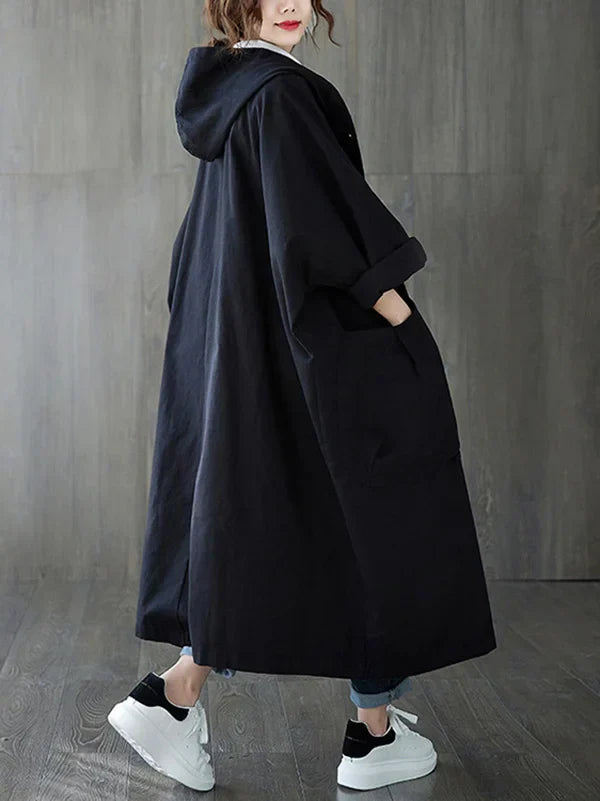 Waterproof Women's Classic Long Trench Coat