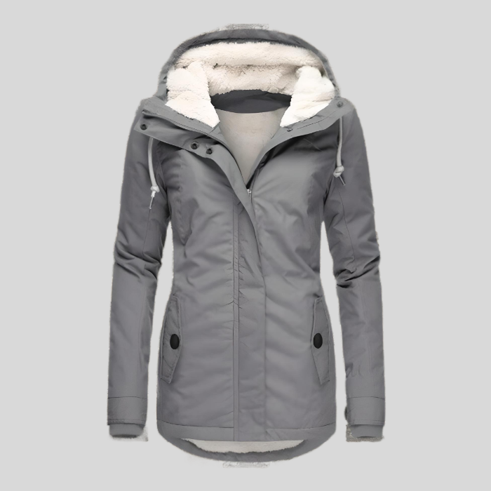 Warm Waterproof Parka Coat for Women - Luxivelle