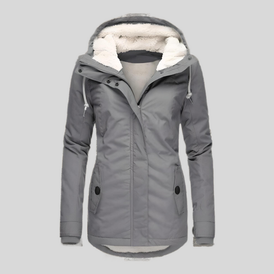 Warm Waterproof Parka Coat for Women - Luxivelle