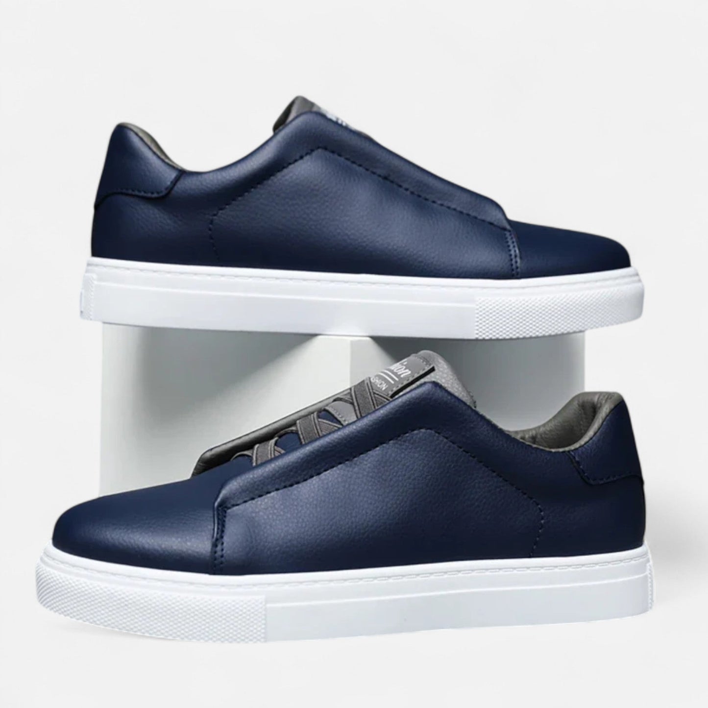 Lorenzo | Men’s Premium Slip-On Leather Sneakers 2