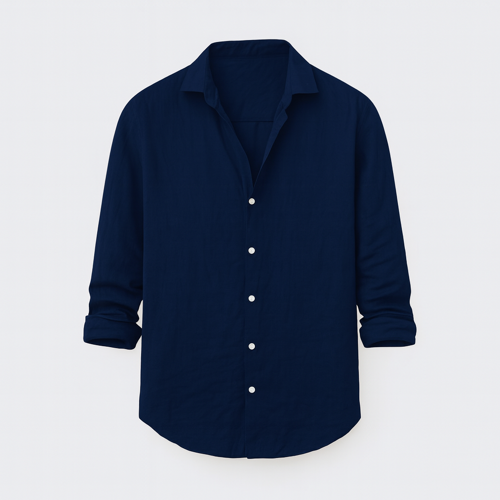 Relaxed Fit Cotton Summer Shirt for Men