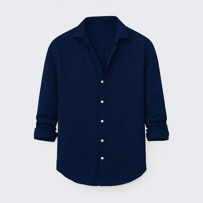 Relaxed Fit Cotton Summer Shirt for Men
