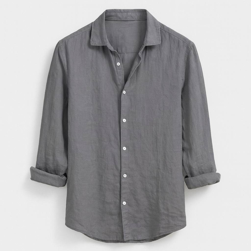 Relaxed Fit Cotton Summer Shirt for Men
