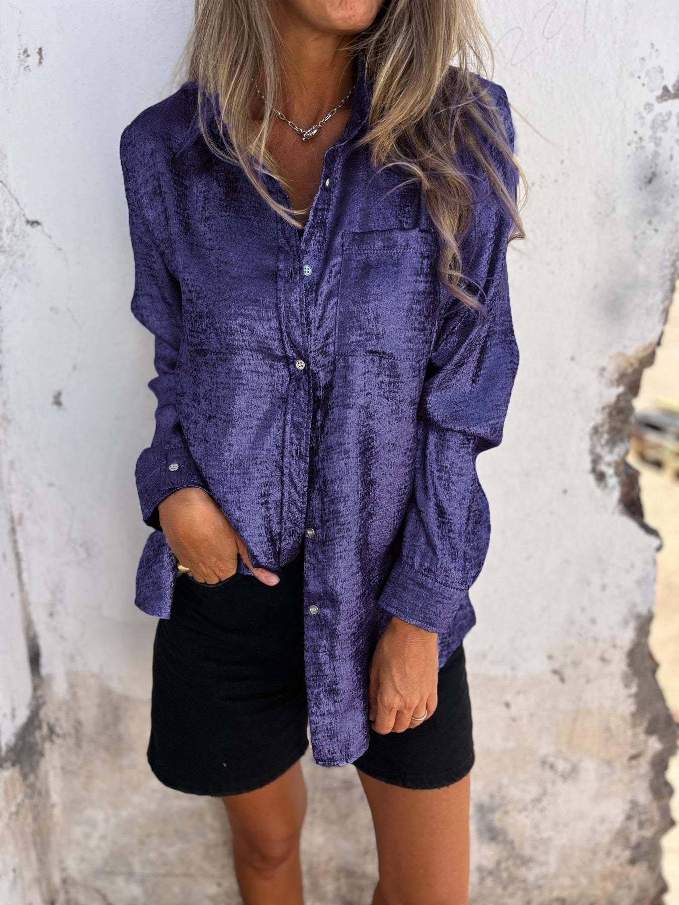 Glamorous Sparkle Women's Blouse
