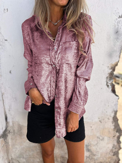 Glamorous Sparkle Women's Blouse
