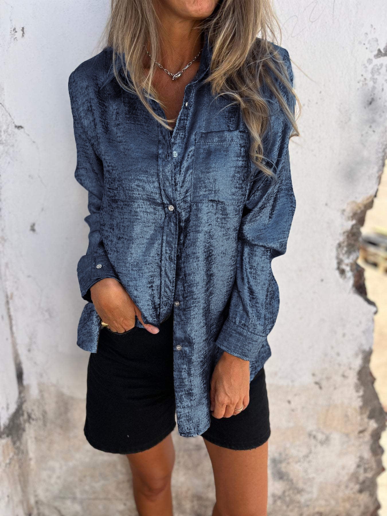 Glamorous Sparkle Women's Blouse
