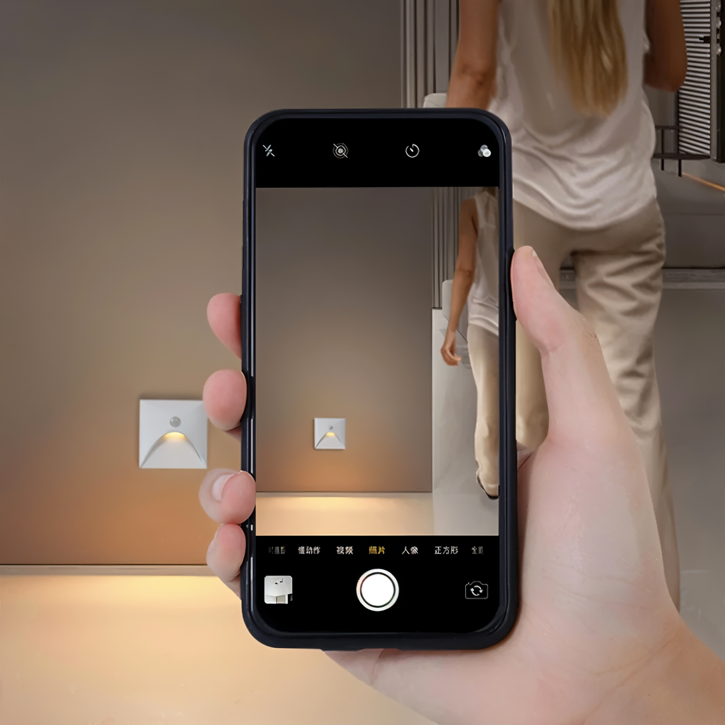 Bright LED Motion Wall Lamp – Weatherproof Indoor Outdoor Light