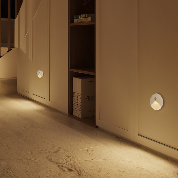 Bright LED Motion Wall Lamp – Weatherproof Indoor Outdoor Light