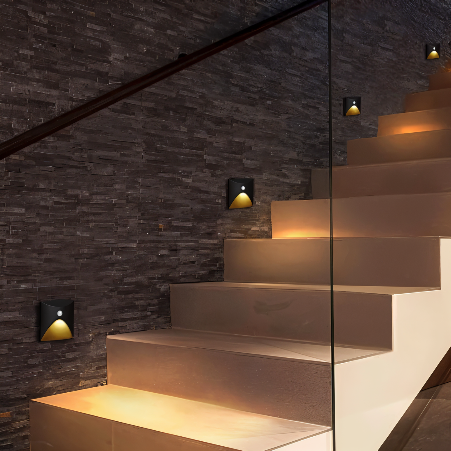 Bright LED Motion Wall Lamp – Weatherproof Indoor Outdoor Light - Luxivelle