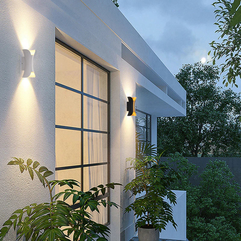 Lumio - Slim LED Outdoor Wall Lamp, Waterproof and Durable