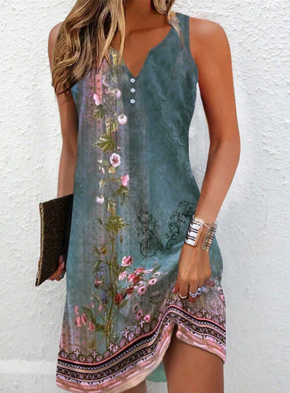 Luna | Colorful and flattering summer dress 7