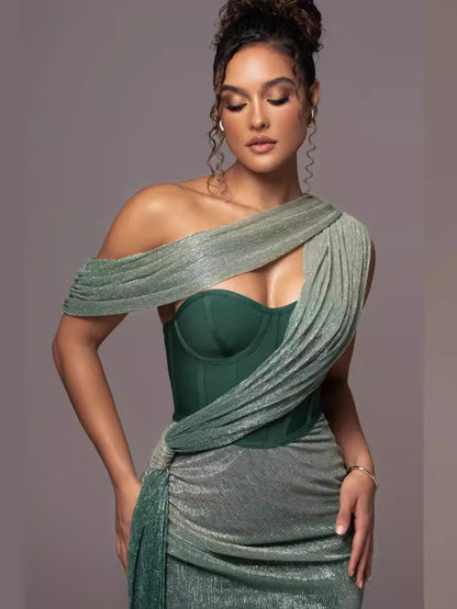 Luna | Long Sleeve Maxi Dress for Women-2