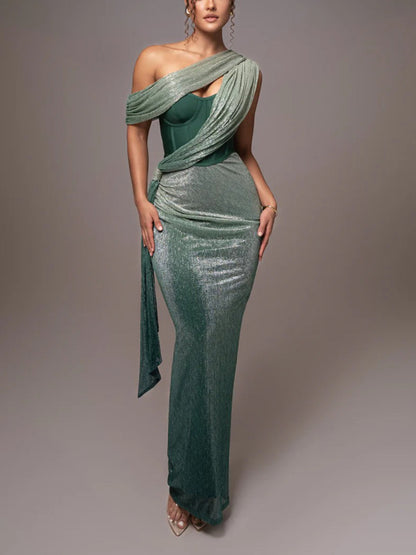 Variant image for Luna | Long Sleeve Maxi Dress for Women-1