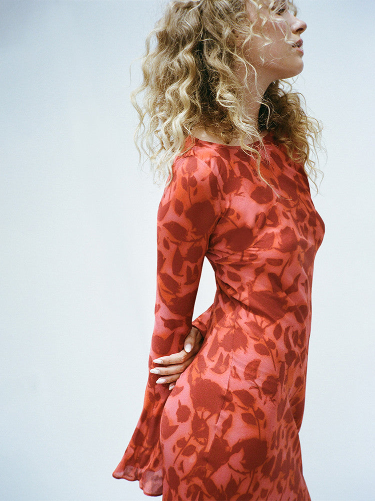 Luna | Long Sleeve Maxi Dress for Women - Elegant and Versatile-3