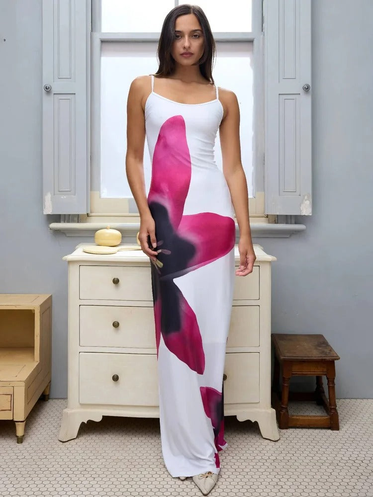 Variant image for Luna Floral Maxi Dress | Long Dresses for Women-11