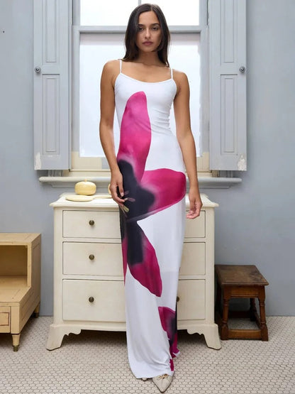 Variant image for Luna Floral Maxi Dress | Long Dresses for Women-11