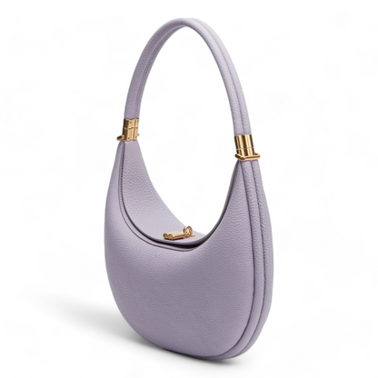Variant image for Luna | Crescent Leather Tote Bag - Elegant & Spacious Onyx Design-3