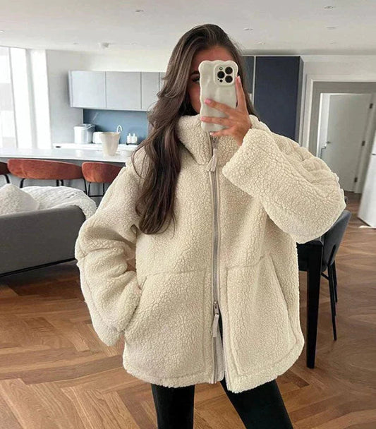 Lunara | Cozy Women’s Oversized Fleece Jacket 0