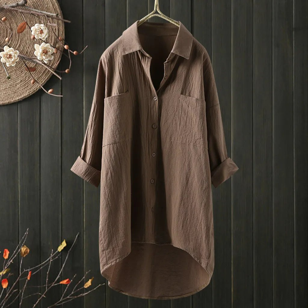 Sabrina | Oversize Long Sleeve Blouse