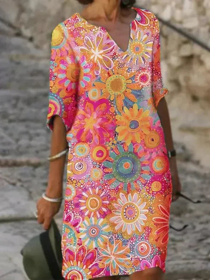 Vibrant Flower Girl Dress - Luxivelle