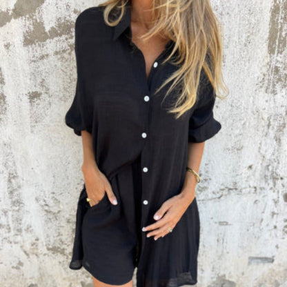 Comfy Classic Polo Outfit | Women's 2 Piece Set
