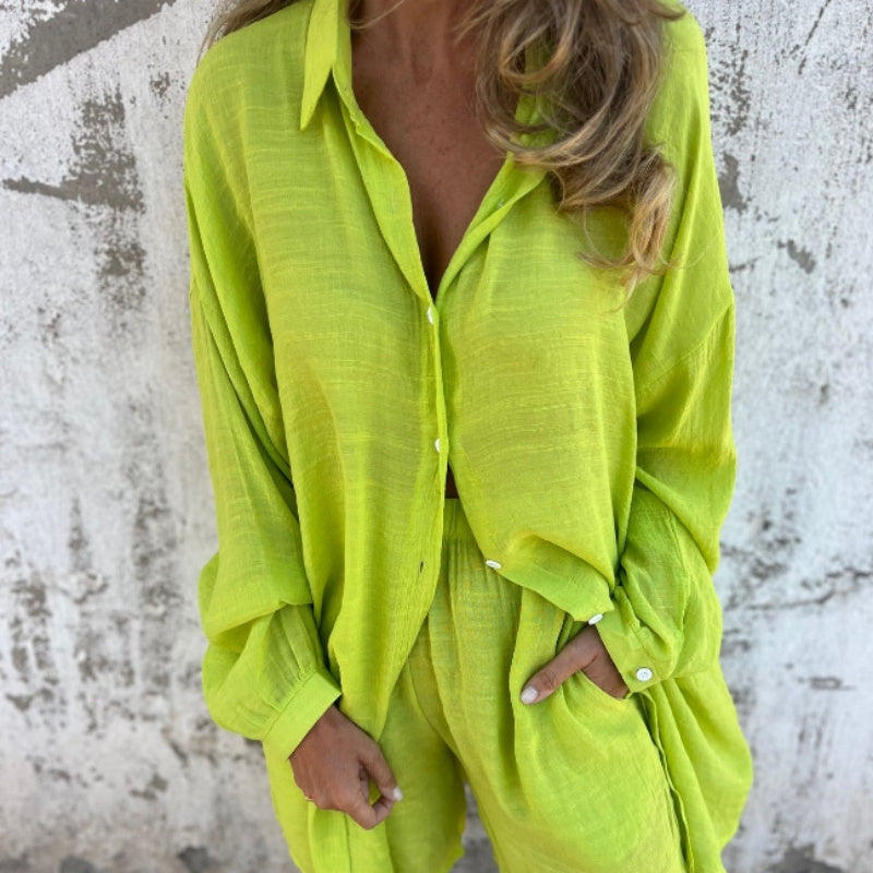 Comfy Classic Polo Outfit | Women's 2 Piece Set
