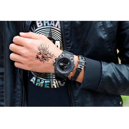 Tough Outdoor Men's Watch – Waterproof Analog Digital Watch