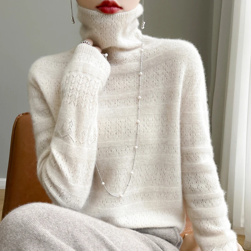Gabrielle | Serene Wool Turtleneck Sweater