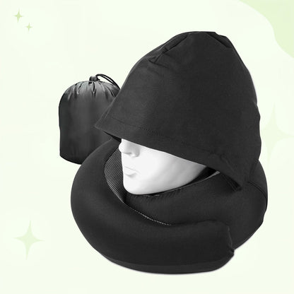 Premium Memory Foam Travel Pillow for Comfortable Sleep
