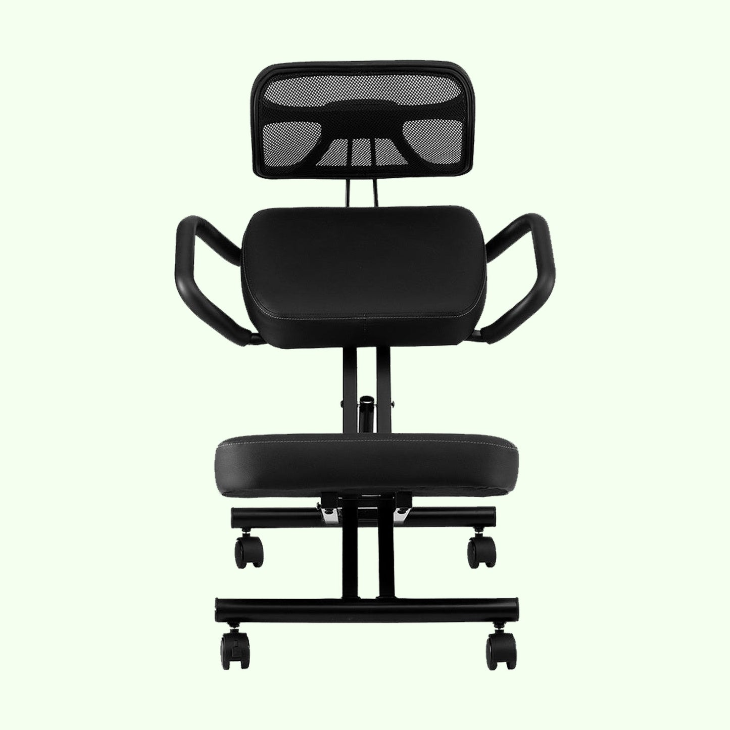 Ergonomic Desk Chair with Lumbar Support - Stool with Wheels