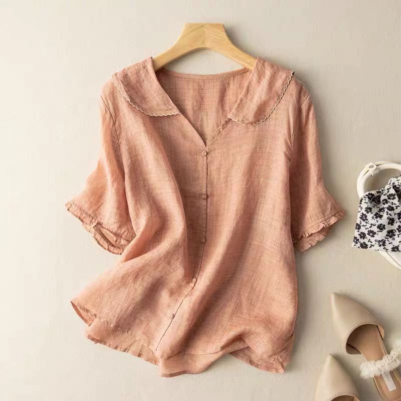 Classic Womens Button Down Top