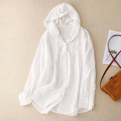 Comfortable Button Front Sweatshirt Jacket