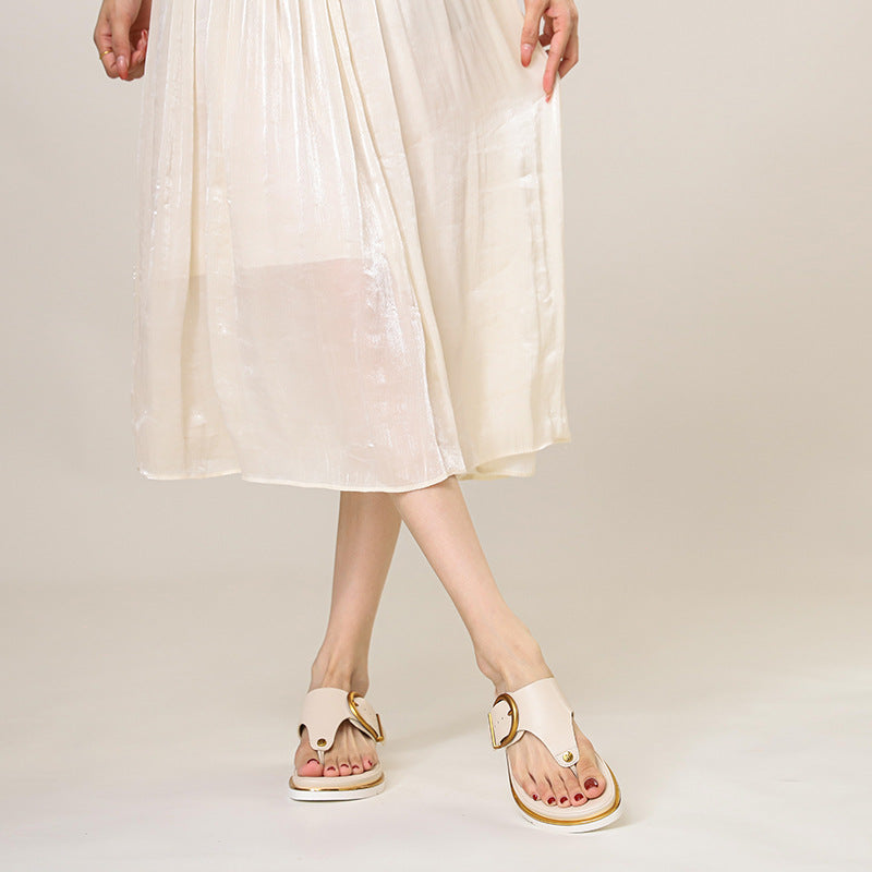 Comfortable Padded Flat Sandals