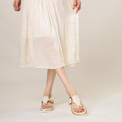 Comfortable Padded Flat Sandals