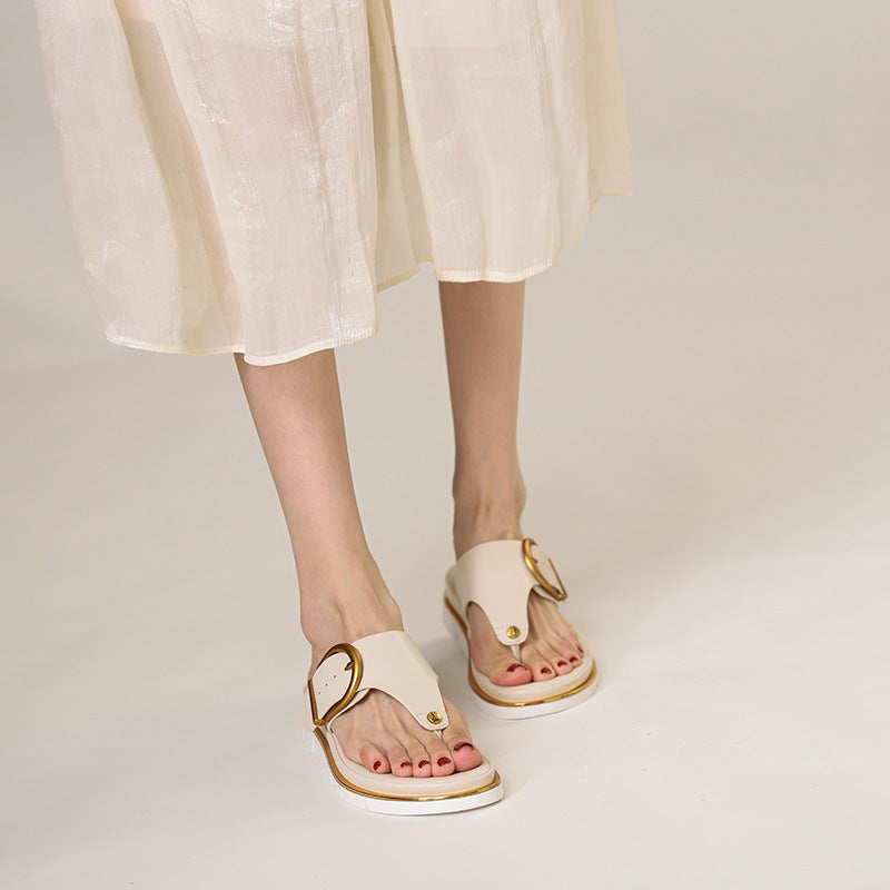 Comfortable Padded Flat Sandals