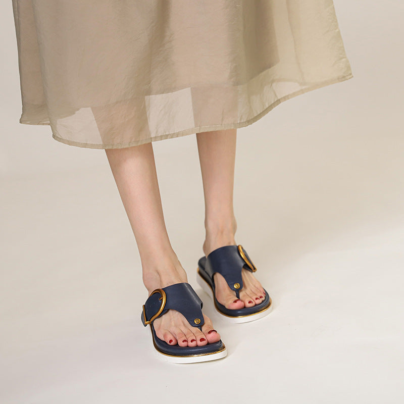 Comfortable Padded Flat Sandals