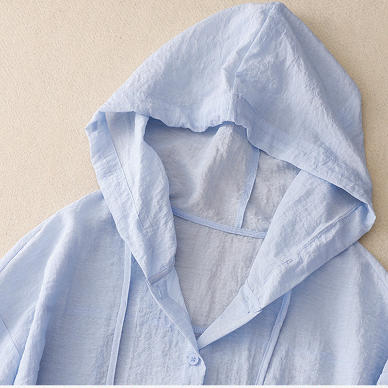 Comfortable Button Front Sweatshirt Jacket