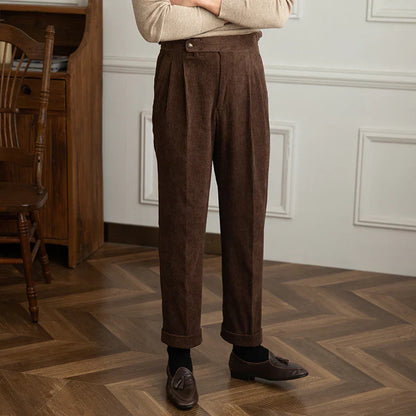 Classic Textured Fit Men's Trousers - Luxivelle