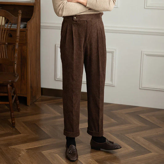 Classic Textured Fit Men's Trousers - Luxivelle