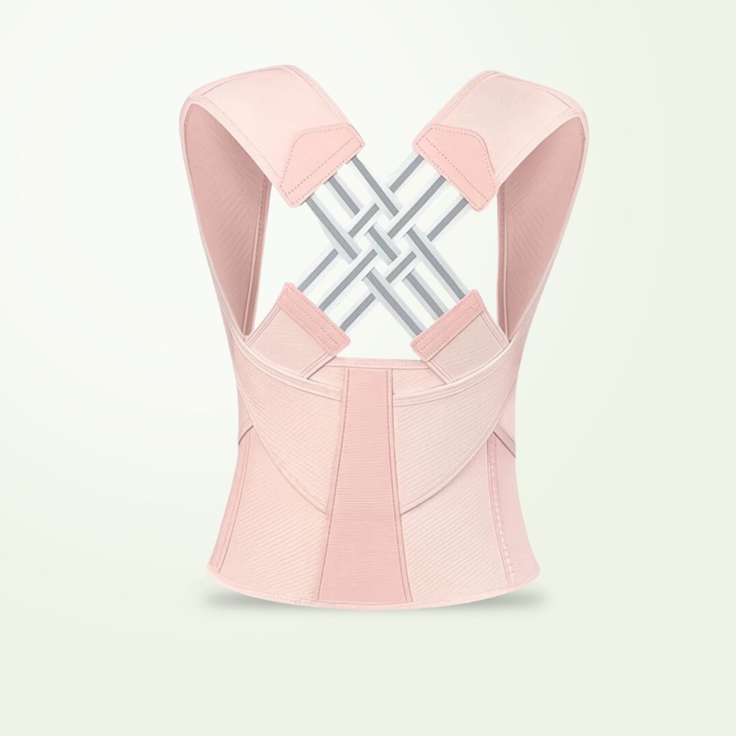 Comfortable Lower Back Support Belt with Free Massager