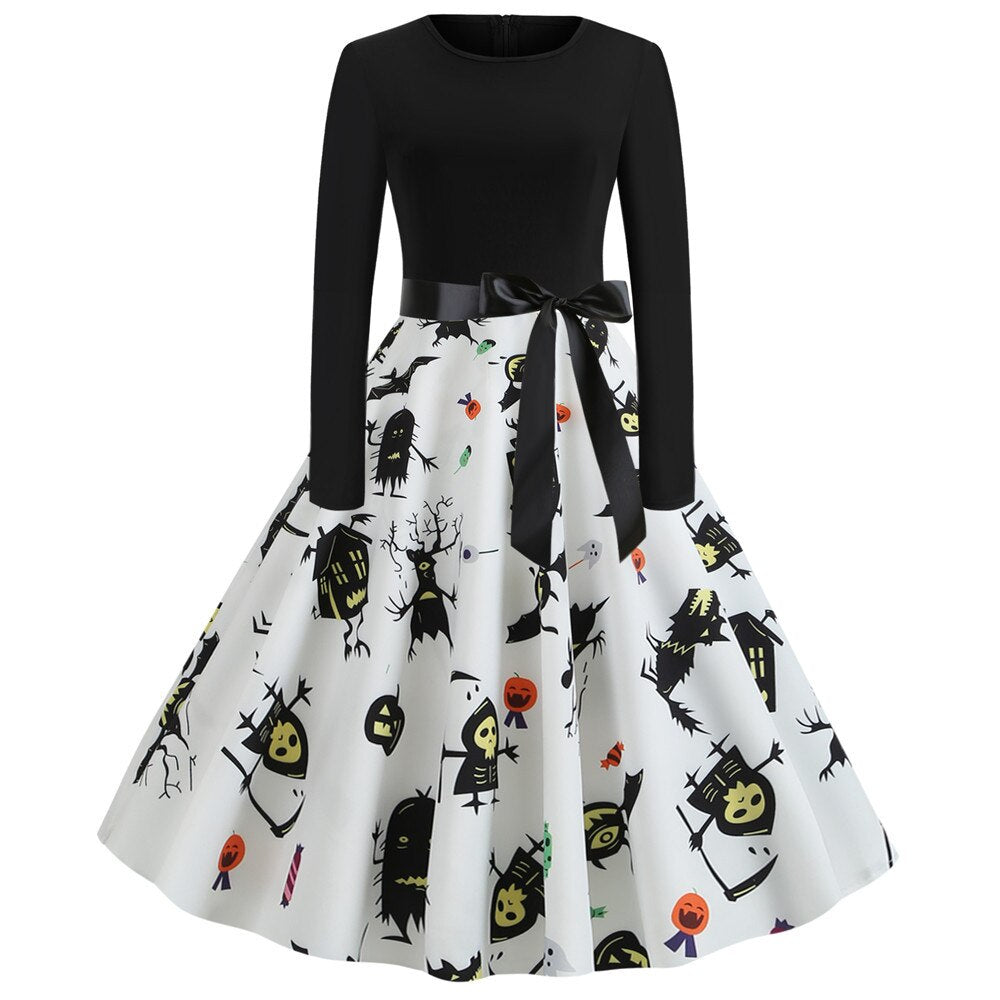 Mandy | Comfortable and Elegant Costume Long Sleeveved Dress