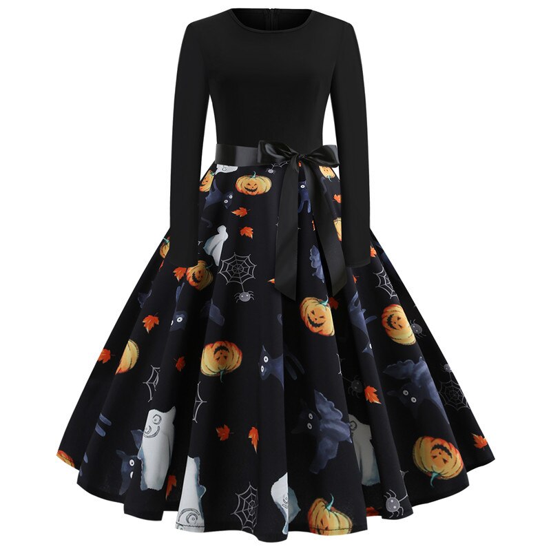 Mandy | Comfortable and Elegant Costume Long Sleeveved Dress
