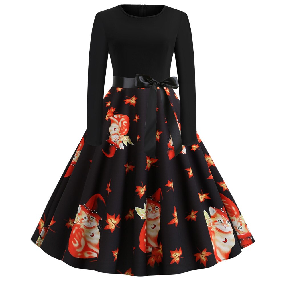 Mandy | Comfortable and Elegant Costume Long Sleeveved Dress